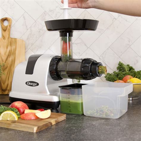 omega j8004 canada|Omega Juicer, Horizontal & Slow, Stainless Steel, 150W, 4 Cups.